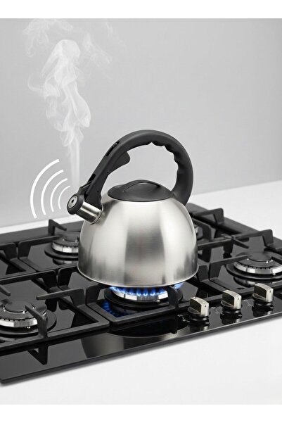 Afaq 2.5 liter metal jug with whistle