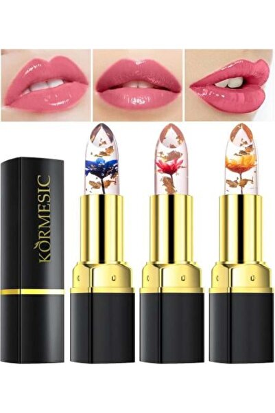 Kormesic Crystal Flower Lip Jelly Set