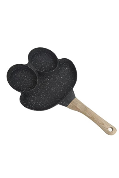 Amir Non-stick frying pan with 3 compartments, frog shape