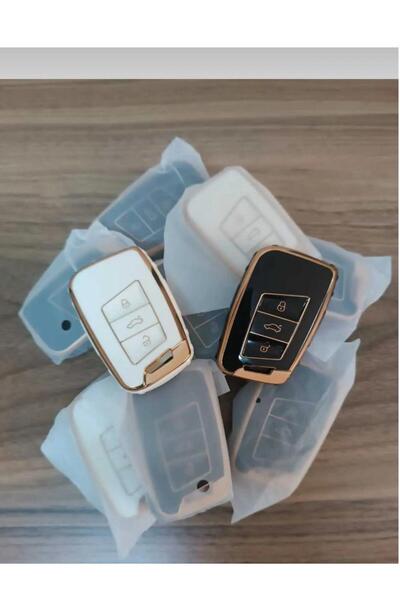 ÖZEN KEYS For Volkswagen Passat B8 Smart Black Auto Key Control Container Cas...