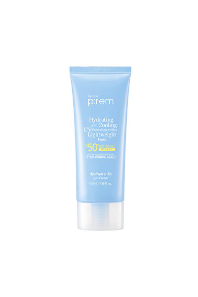 MAKEP:REM Make Prem Hyal Water Fit Sun Cream 100ml - Moisturizing Sunscreen C...