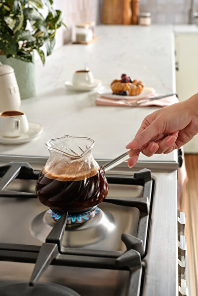 Karaca Lunara Cam Cezve 400 ml