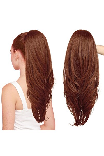 Dotail Sofeiyan clip-on hair extension, wavy look, clamp attachment, length 3...