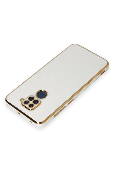 Epilons حافظة ريدمي نوت 9 من السيليكون - أبيض