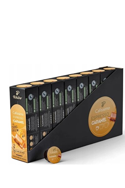 Tchibo Box of 10 Cafissimo Espresso Caramel coffee capsules 8 pcs/set