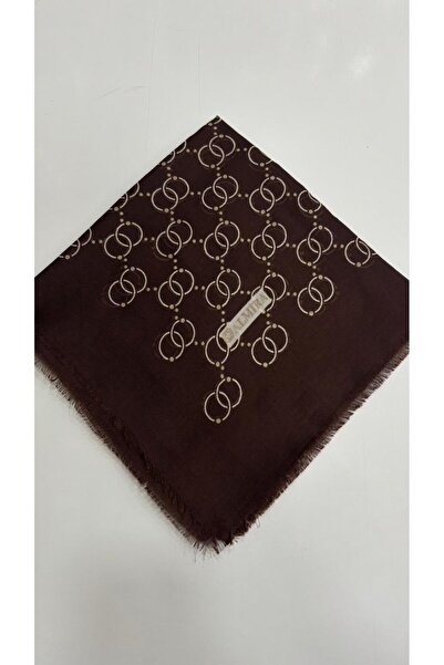 LORENDA Desenli Flamlı Yazma Eşarp