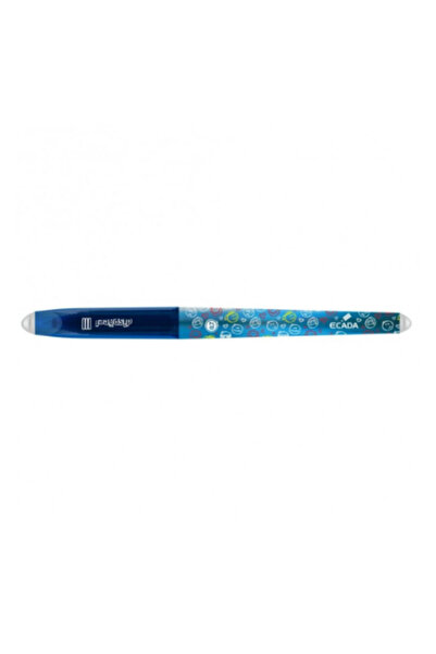 Ecada PIX GEL PEN WITH ERASER DISPAREL 3 BLUE