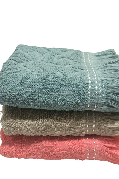 Modella Life Miosse Pure 3 Pieces 30X50 cm Hand-Face-Kitchen Towel Set