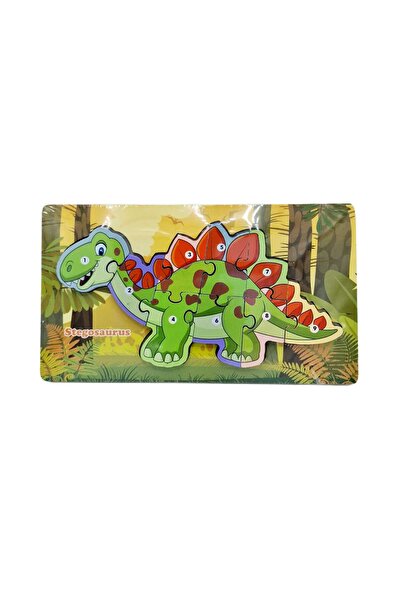 decotoys Puzzle lemn dino