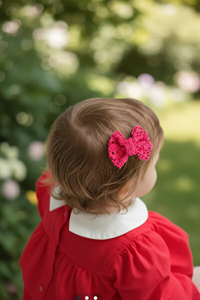 EGOMİ Hairless Baby Clip with Guipure Details