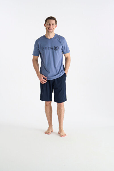 U.S. Polo Assn. Set pantaloni scurți indigo pentru bărbați 26Y