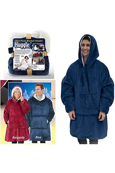 Vivendo Patura-Hanorac Vivendo® Huggle Hoodie cu Gluga – Confortabila, Caldur...