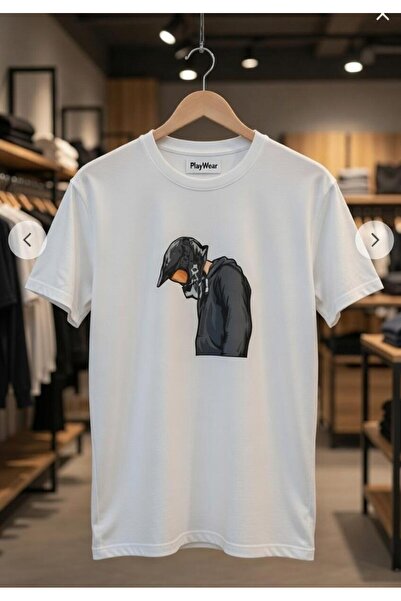 playwear Tricou cu imprimeu Cască de motociclist, 100% bumbac, croială normală