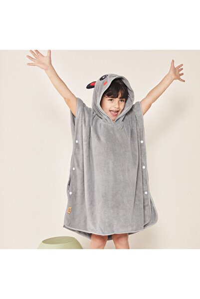 REEFI قبعة رمادية - أزرار على الجانبين - (4-5 سنوات)