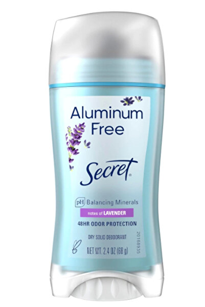 Secret Aluminum Free Balancing Minerals Notes of Lavander Stik Deodorant 68 g