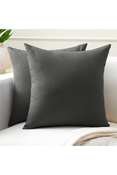 Dotail Set of 2 MIULEE decorative pillowcases, hidden zipper, washable, 40 x ...