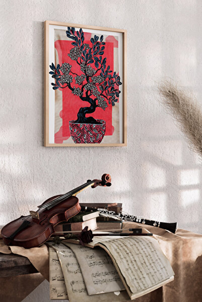 Artiera Mercan Koral Σχέδιο Μπονσάι με το χέρι, Διακοσμητική Τέχνη Ιαπωνίας -...