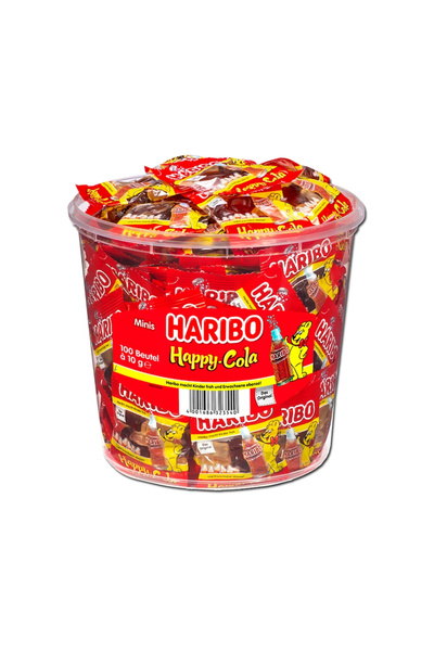 Haribo Haribo cola flavoured jellies, Mini packs, 100x10g