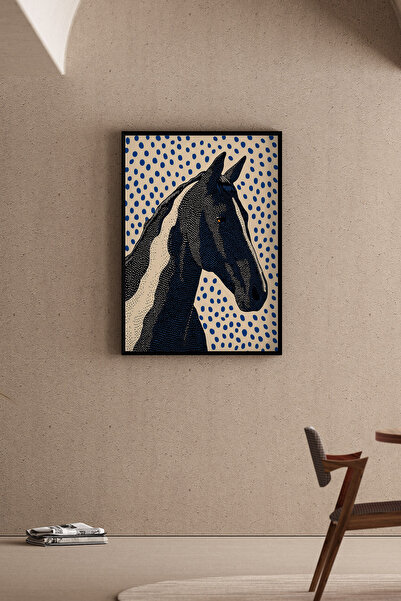 Artiera Ζωγραφική με ινδικό άλογο με στίγματα, Μοντέρνος Χώρος Εικονογράφησης...