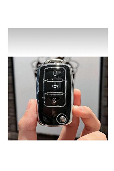 ÖZEN KEYS Tiguan Jetta Golf 5 Golf 6 Scirocco Polo Caddy Transporter Key Case...