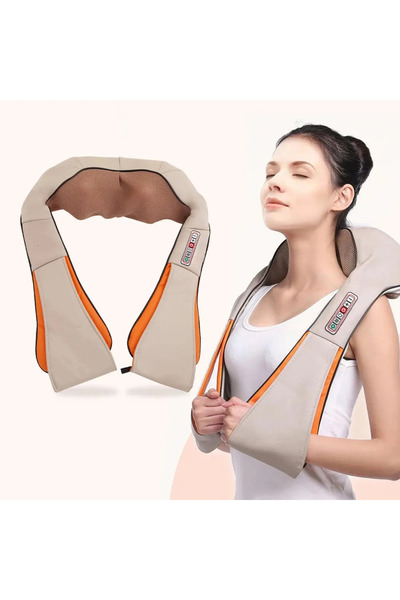 Vivendo Aparat de Masaj Cervical cu Incalzire Infrarosu si Bile Rotative Vive...