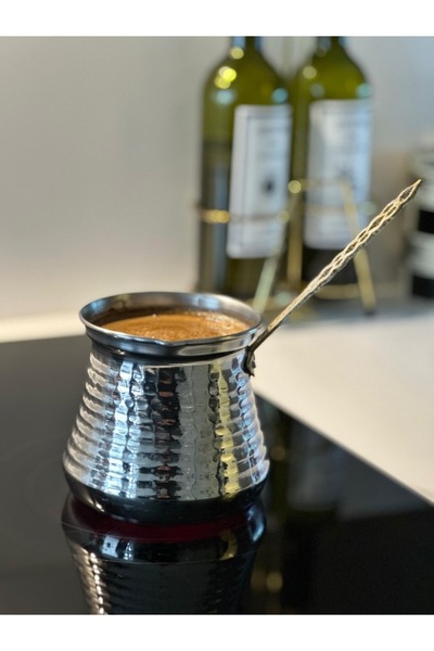 Doğuş Mutfak Pirinç Saplı Alüminyum Cezve Sütlük 6-7 Fincan