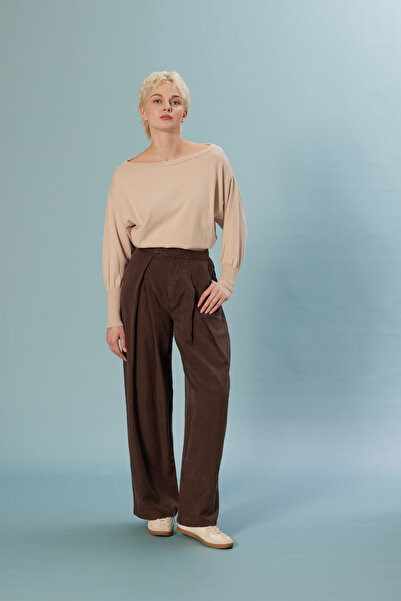 Nisan Πλεκτή μπλούζα με λαιμόκοψη