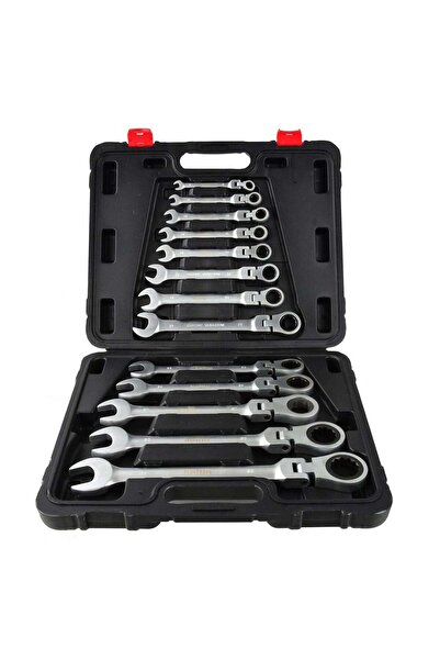 GEKO TRUSA CHEI COMBINATE CU CLICHET ARTICULATE 8-32MM 13PIESE KELTIN