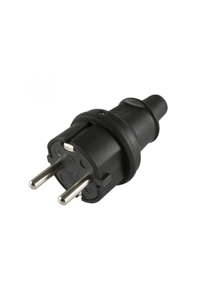 Home Заземен щепсел, IP44 черен