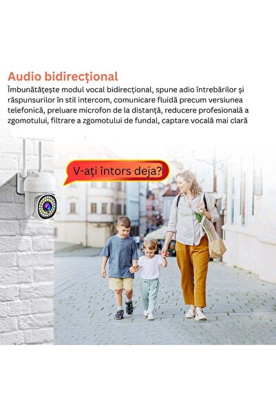 Vivendo Camera de supraveghere WiFi pentru exterior Vivendo® 2 MP HD, Vedere ...