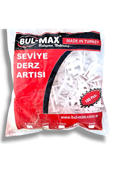 BULMAXX Set 100 bucati distantiere gresie si faianta Bul-Max, 1.5 mm, sistem ...