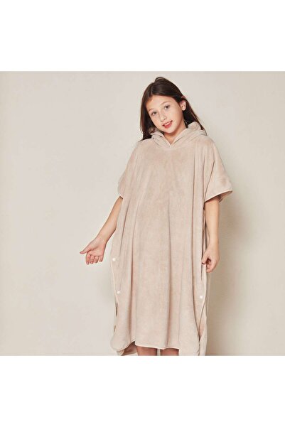 REEFI Plain Cappa for ages 9-11 - beige - snap