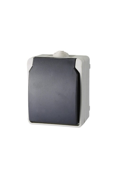 Gao Socket, IP54 Gray