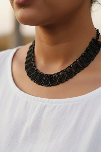 PETEK AKSESUAR ETHNIC BOHEM METAL NECKLACE