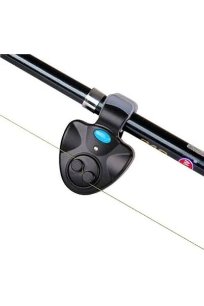 Lider CAPTAN Olta Balık Kamış Alarmı LED Işıklı Klipsli Alarm