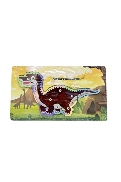 decotoys Puzzle lemn dino