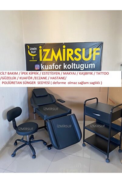 kuaforkoltugum SEDYE SET SİYAH