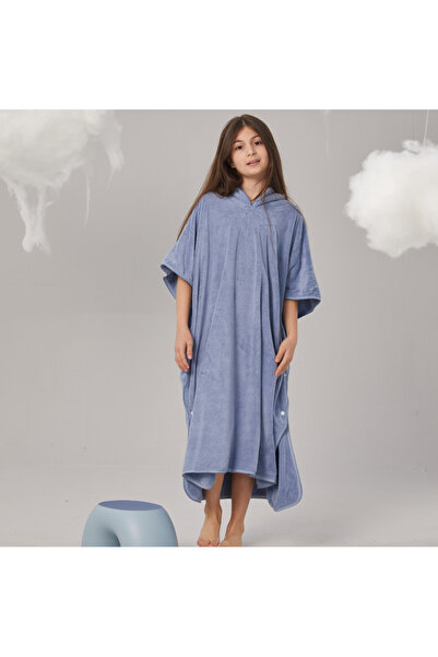 REEFI Cappa (9-11 years) plain - night blue - Buttons on sides