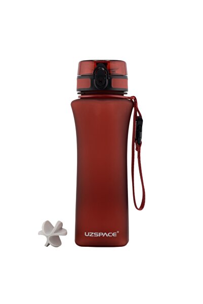 Uzspace Twisted Fitness Bottle 700 ml 6028 - Red