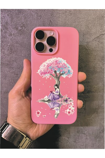 ALYACEPSTORE CASE حافظة آيفون 13 برو ماكس متوافقة مع تصميم الفتاة التي تقرأ ك...
