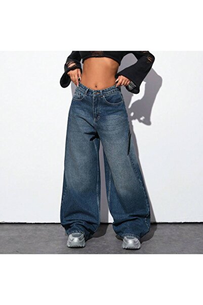 3S MODA ARKASI KUŞAK DETAYLI BAGGY PANTOLON
