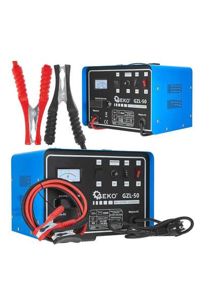 GEKO REDRESOR AUTO 12/24V GZL-50 28/25A PENTRU BATERII ACUMULATOR AUTO 40-400...