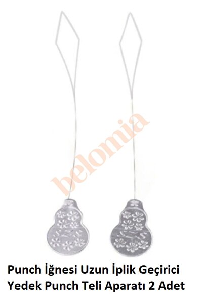 Belomia Home Collection Punch İğnesi Uzun İplik Geçirici Yedek Tel Aparatı 2 ...