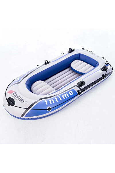 Vivendo Barca Gonflabila Vivendo®, 4 Persoane, 272x152 cm, PVC Rezistent, Per...