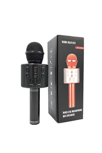 Vivendo Microfon Wireless Vivendo® pentru Karaoke, cu Bluetooth, Sunet Hi-Fi ...
