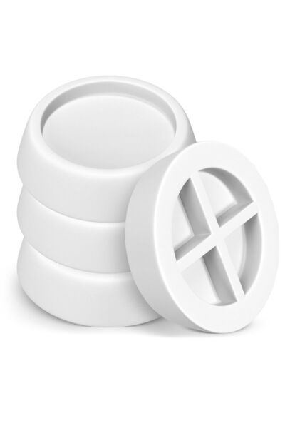 zola Комплект от 4 антивибрационни крачета за пералня, силиконови, 65x20 мм, ...