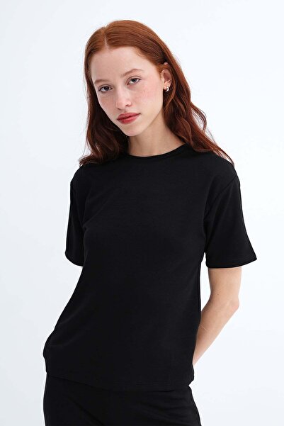 Addax Crew Neck Basic T-Shirt P9019