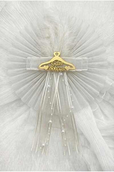 ZEYMERADE Cream-Colored Bridal Trousseau Ornament, 5 Pieces with Plexiglass, ...