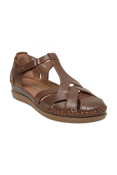 Forelli Larni-Z 22526 Günlük Kahverengi Kadın Sandalet