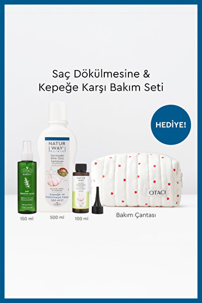 Otacı Saç Dökülmesine & Kepeğe Karşı Bakım Seti